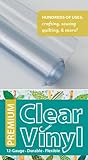Premium Clear Vinyl Roll: 12-Gauge &cent; Durable &cent; Flexible