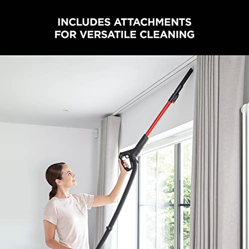 Shark Cordless Upright Vacuum Cleaner with Anti Hair Wrap, 60 Minute Run Time Battery, DuoClean Floorhead, Powered Lift-Away, LED Headlights, Dusting Brush, Crevice & Upholstery Tools, Red, ICZ300UK - 6