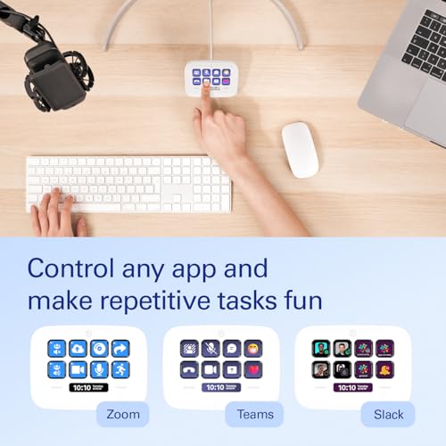 Image of Elgato Wave Neo Facecam Key Light Stream Deck Bundle Micro USB Condensateur, Webcam Full HD, clairage Professionnel Pour Visio, 8 Touches Personnalisables