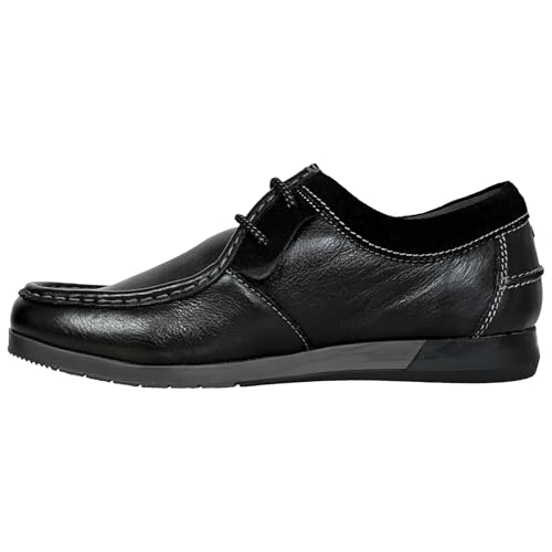 Image of Hx London Leather Formal Lace-Up Shoes for Men