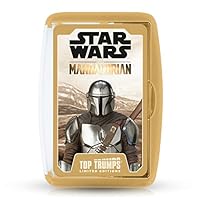 Top Trumps Mandalorian Limited Edition Card Game, Gold, (WM01929-EN1-6)