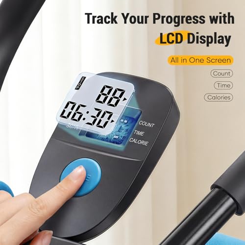 Image of NEWBULIG Ab Machine, Abs Workout Equipment for Home Gym, Adjustable Ab Trainer Machine for Stomach Workout, Foldable Abdominal Trainer