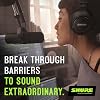 Micrófono dinámico vocal Shure SM7B para podcasting y streaming | Micrófono dinámico XLR de estudio para transmisión, podcast, grabación, juegos y streaming; vocales suaves y cálidas, construcción robusta 6