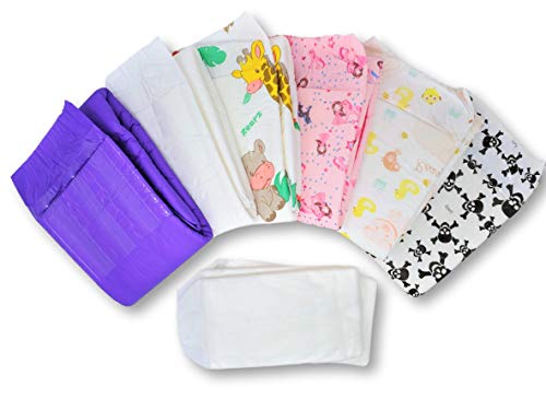 Rearz - Adult Diaper Sampler - Variety Box (8 Pack) (X-Large)