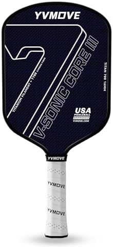 Pickleball Paddles | USAPA Approved | Raw Carbon Fiber Face | Max...