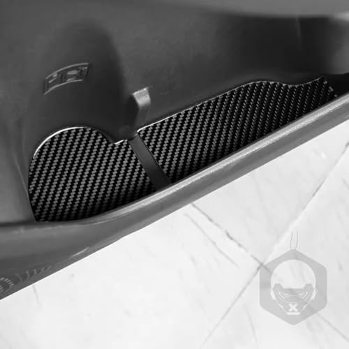 Adhesivo de Fibra de Carbono Real para Portavasos de Puerta miniatura 5