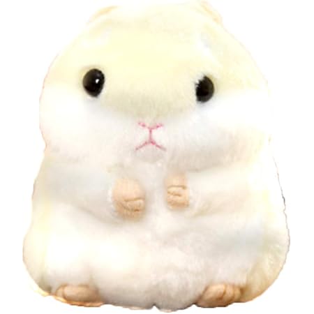 Amazon Rayuso ぬいぐるみ キーホルダー ハムスター キーリング 動物 ギフト おもちゃ ぬいぐるみ玩具 カーペンダントアクセサリー バッグチャーム やわらかい バッグ キーチャーム イエロー ぬいぐるみ おもちゃ