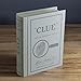 WS Game Company Clue Vintage Bookshelf Edition Board Game Linen Fabric Book Box, Die-Cast Weapons & Wood Movers, 1949 Retro Design, Clue Board Games for Kids, Adults & Family, Ages 8+