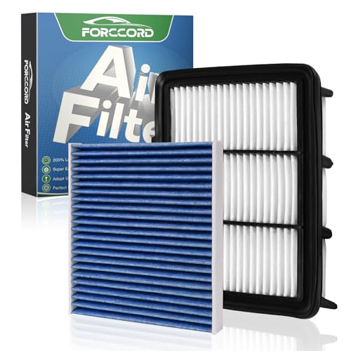 Image of Cabin & Engine Air Filter Fit for Honda Accord 1.5L Gas 2022-2018 | Replace#CF10134 CA12290, Activated Carbon Cabin Filter, Air Filter Kit for My Accord Car, OEM Replacement