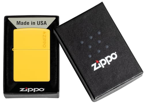 Encendedor Zippo Classic Sunflower Logo a prueba de viento 8