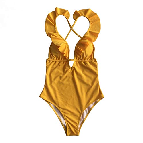 Maillot de bain une pièce galbant et dos nu à lanières ajustables