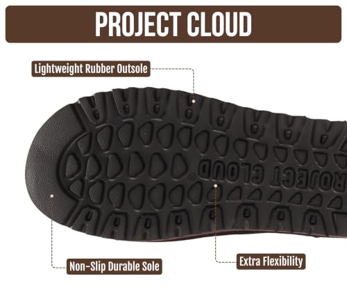 Image of Project Cloud 100% Genuine Leather Platform Ankle Boots for Women