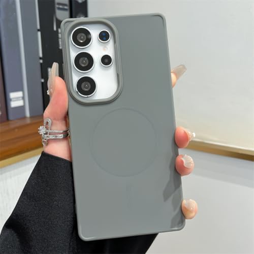 Coque magnétique Galaxy S24 silicone mat protection anti-choc