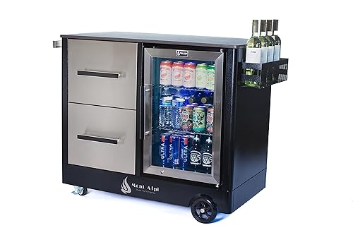 Commercial Stainless Beverage Cart