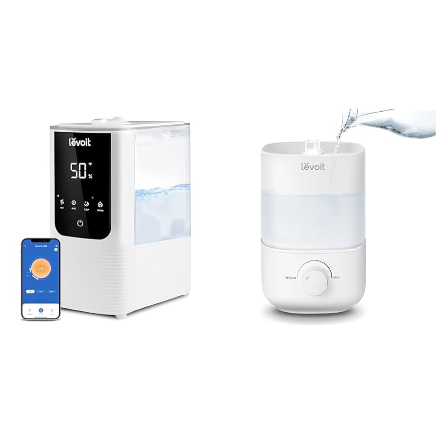 Amazon.com: LEVOIT Humidifiers Home Bedroom 4.5L and 2.5L