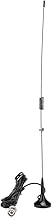 High Gain Walkie-talkie Antenna,Dual Band UHF/VHF Antenna with Magnetic Base,BNC Antenna for ICOM/YAESU/Kenwood/BAOFENG Radio N7W3,mobile communication antenna