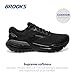 Brooks Men's Glycerin GTS 21 Supportive Running Shoe - Black/Black/Ebony - 9 Medium