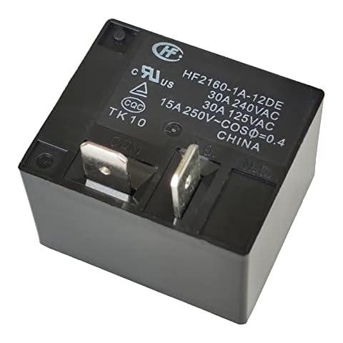 HF2160-1A-12DE 30A 12VDC Air Conditioning Water Heater Relay Special for Household Appliances 4Pins Cover