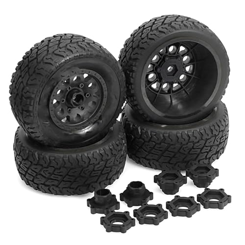 RC���f���L�b�g�X�y�A�p�[�c For Yikong DF7 For FS For Baja For Losi 1/7 1/8 110mm�^�C�� 12/14/17mm�z�C�[�� �Z�pRC�o�M�[�p �����V���[�g�R�[�X�g���b�N�p �����ԕ��i(Black)