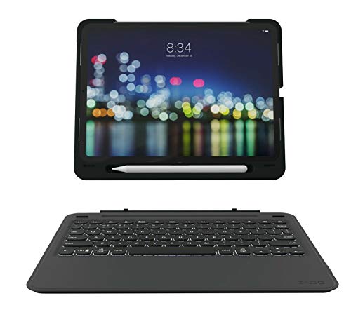 ZAGG Slim Book Go Wireless Keyboard Folio Case for Apple iPad Pro 11-inch (2018 Version) - Black