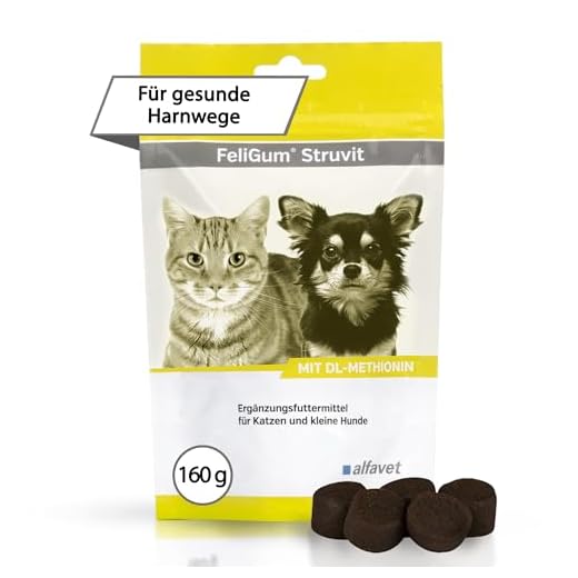 Frolic Hundesnacks Hundeleckerli Unterwegs mit Geflügel, 11 Packungen (11 x 180 g) 3 Alfavet FeliGum Struvit, 1er Pack (1 x 160 g)
