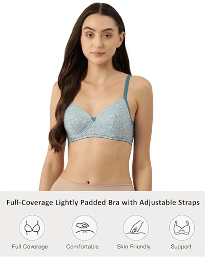 Image of LEADING LADY Women's Printed & Solid Lightly Padded T-Shirt Bra