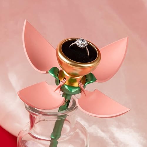 Boîte de rangement de bijoux pour une demande en mariage unique