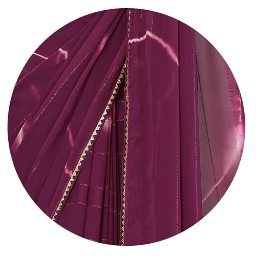 Image of MIRCHI FASHION Women Saree Shibori Print Chiffon | Elegant Festive and Functional Sari for All-Day Comfort with Matching Blouse