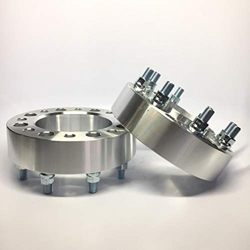Customadeonly 2 Pieces 3" (75mm) Hub Centric Wheel Spacers Bolt Patter 8x170 Compatible for F250 F350 SuperDuty w/ 14X2 Studs