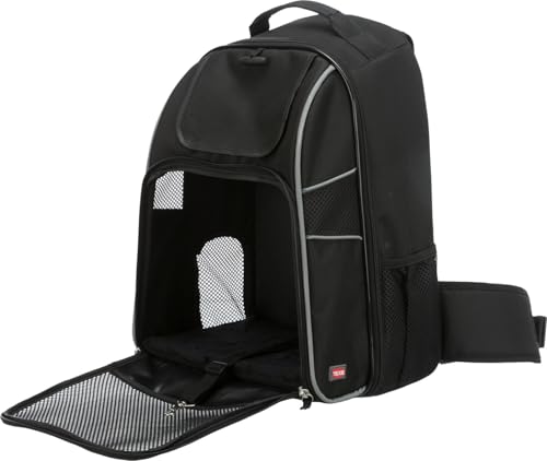 Trixie 28945 Rucksack William, 33 × 43 × 23 cm, schwarz