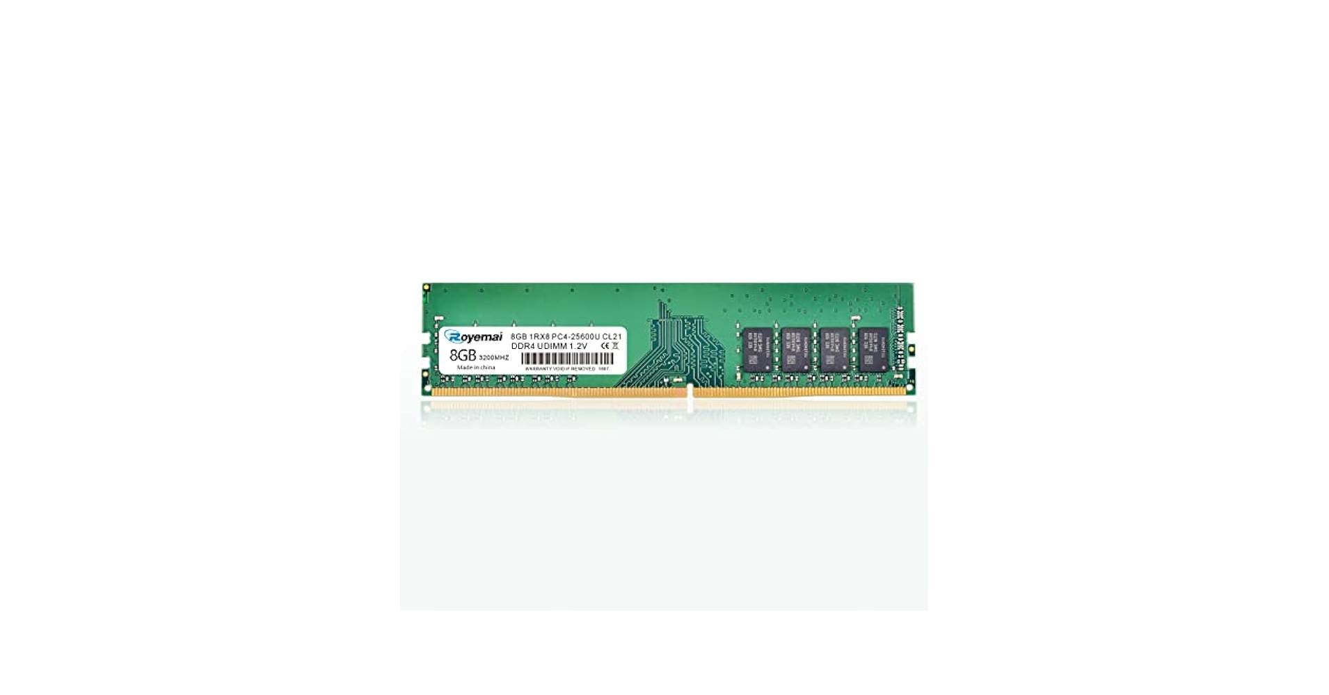 コルセア PC4-25600 (DDR4-3200)288pin UDIMM PC4-25600 DDR4 3200 8GB (1x8GB) RAM PC4 25600U 3200MHZ 1Rx8
