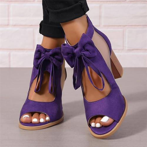 Chunky Heels For Women Wedding Block Heels Open Toe Ankle Strap Heeled Sandals Comfortable Party Dress Pumps Shoes4