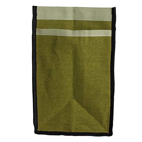 Image of (#B2B21CA L Eco Friendly Reusable Fabric Grocery Vegetable Shopping jhola Bag Heavy Canvas1pc only Large LxWxD 18x11x15 inch