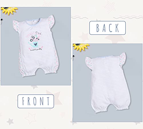 Image of BABY GO 100% Cotton Romper /Summer clothes /Creeper /new born /infant wear /for baby Girls