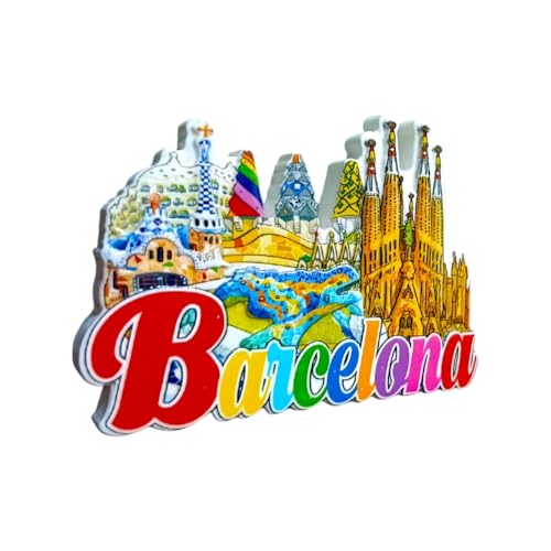 BDM - Imán de Barcelona, Sagrada Familia, Parque Güell,