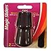 Magic Sliders Rubber Leg Tip Black Round 1-1/4 in. W 2 pk