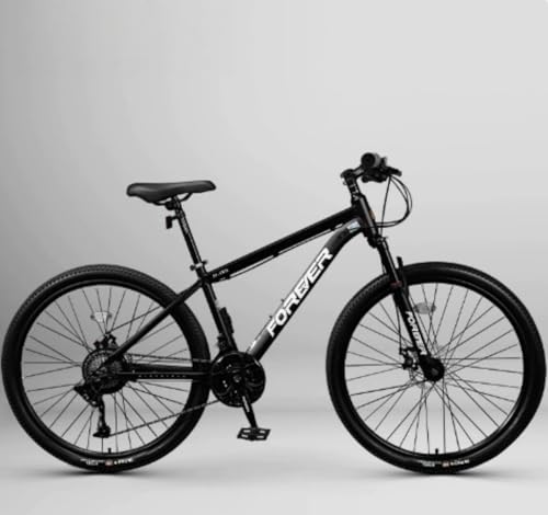 WGM24/26/27.5インチクロスバイク 自転車 マウンテンバイク 24/27段変速 MTB自転車 超軽量 通勤 通学 中学生 高校生 学生 大人 成人 男の子 女の子初心者 (24インチ/24速,ブラック/スポークホイール)