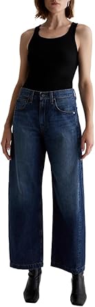 AG Jeans Womens Hattie High Rise Barrel