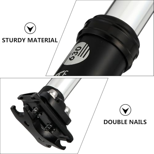 Tige de selle de vélo de route en alliage robuste suspendu - 5