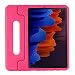 Produktbild Die Schutzhülle für Kinder ist geeignet für Samsung Galaxy Tab S7 + Plus T970 / T975 Tablet Hülle, leichte EVA-Schutzhülle stoßdämpfend und Griff (Rosa)