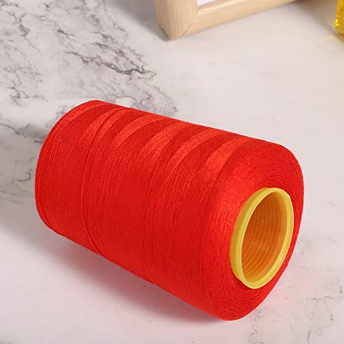 Hilo de máquina de coser poliéster 8000 yardas rojo miniatura 2