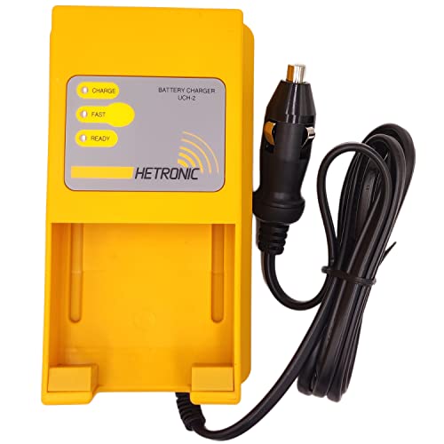 DCYNXC UCH-2 Battery Charger UCH2 Input 12-24VDC Out 300/780mA Hetronic Battery Charger for 68300900 68301000 Batteries