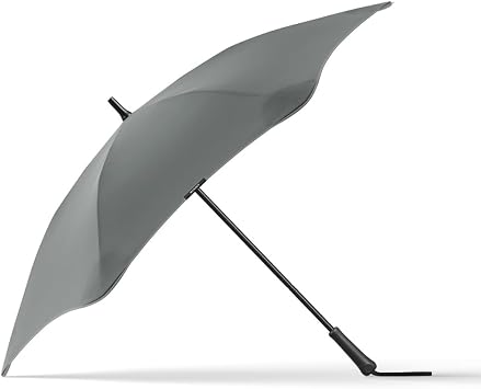 BLUNT Classic Large Windproof Umbrella 47 Umbrella for Wind and Rain, Durable Canopy Design, Heavy Duty for Everyday Travel, UV Protection - Charcoal