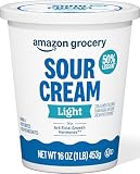 Amazon Grocery, Light Sour Cream, 16 Oz