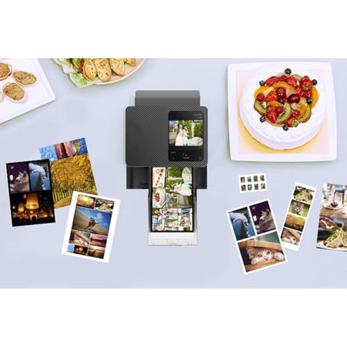 Image of Canon SELPHY CP1500 Compact Photo Printer (Black) (5539C001) KP-108IN Color Ink & Paper Set + 64GB Ultra Memory Card + Cleaning Kit + Memory Card Wallet + Card Reader