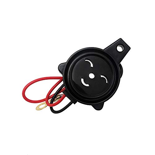 Ajcoflt Buzina reversa do carro Sorriso Rosto Back Up Aviso Alarme Bip para Motocicleta Eletricament