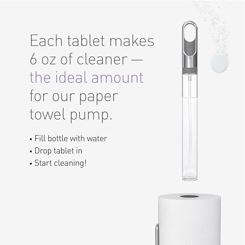 simplehuman-Multi-Surface-Cleaning-Tablets-Eco-Friendly-Safe-Around-Kids-Pets-Citrus-Grapefruit-Scent-12-Pack-Tablets-Makes-72-oz-of-Spray-Cleaner