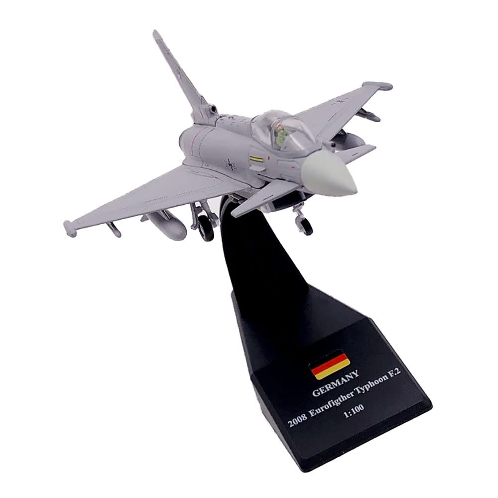 Avion Juguete Maqueta A Escala 1:72 Del Eurofighter Typhoon EF-2000A Hotwheels Premium