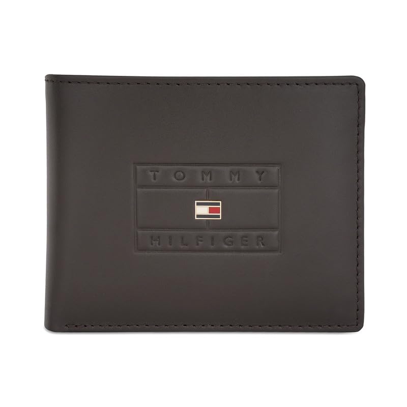 tommy hilfiger Amherst Men Leather Passcase Wallet - Brown, No. of Card Slot - 12-picture-10