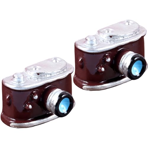 1. 2Pcs Resin Miniature Home Appliance Decor Retro Furniture Models for Shelf Displays Home Appliance Ornaments Decorative Accen